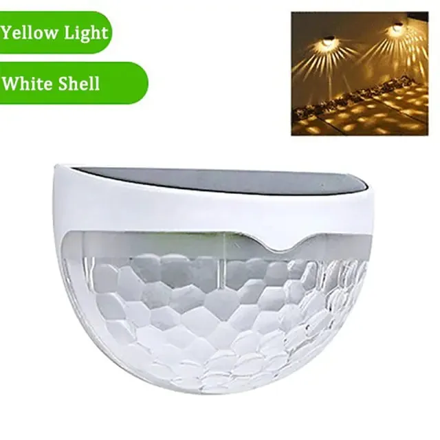 10 Pack LED Solar Light Outdoor Wall Lamps