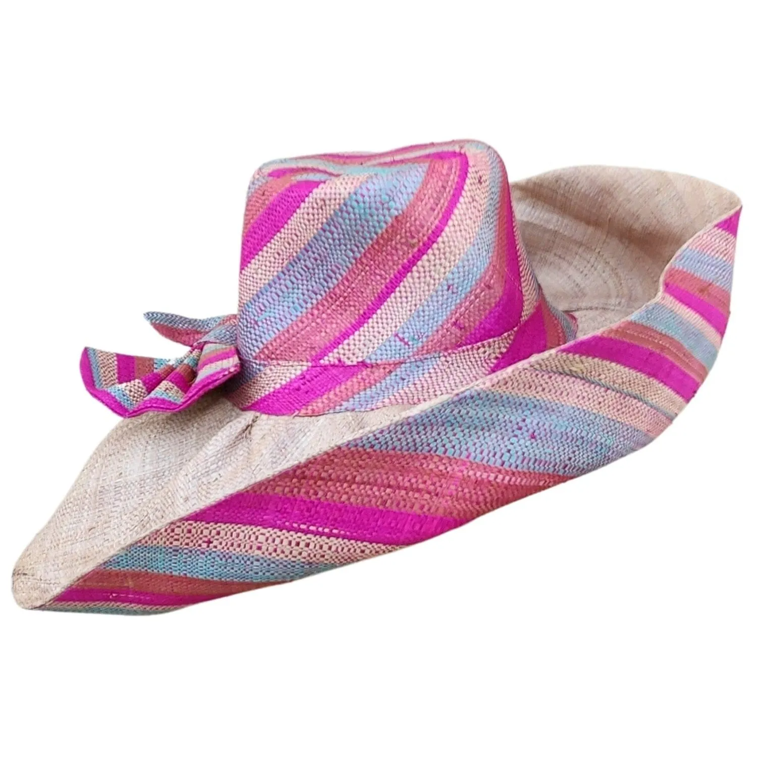 Amelia II: Madagsacar Big Brim Raffia Sun Hat