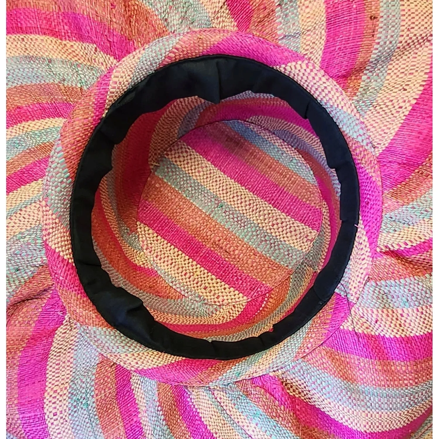 Amelia II: Madagsacar Big Brim Raffia Sun Hat