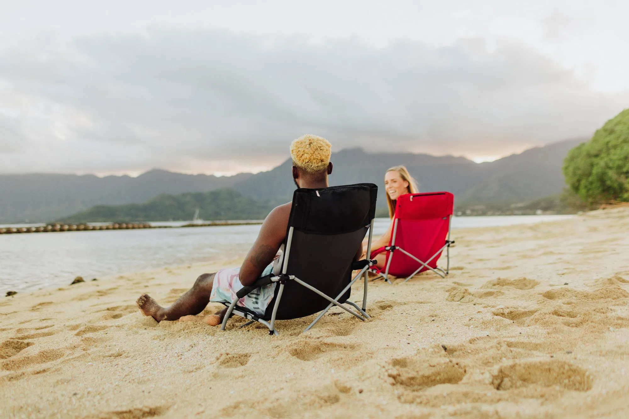 App State Mountaineers - Tranquility Beach Chair with Carry Bag