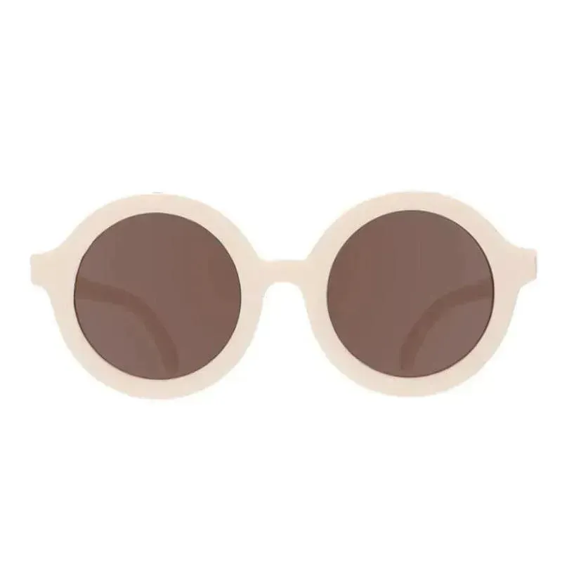 Babiators - Euro Round Sweet Cream Sunglasses Amber Lenses