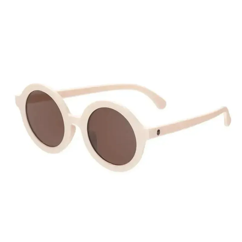 Babiators - Euro Round Sweet Cream Sunglasses Amber Lenses