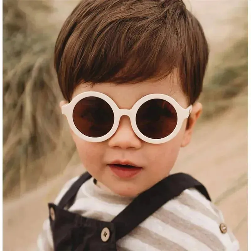 Babiators - Euro Round Sweet Cream Sunglasses Amber Lenses