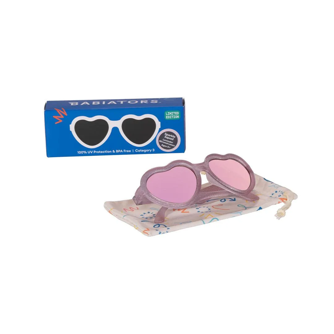 Babiators Original Heart Sunglasses - Sparkle Squad