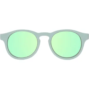 Babiators Polarized Keyhole Mirrored Sunglasses - Seafoam Blue