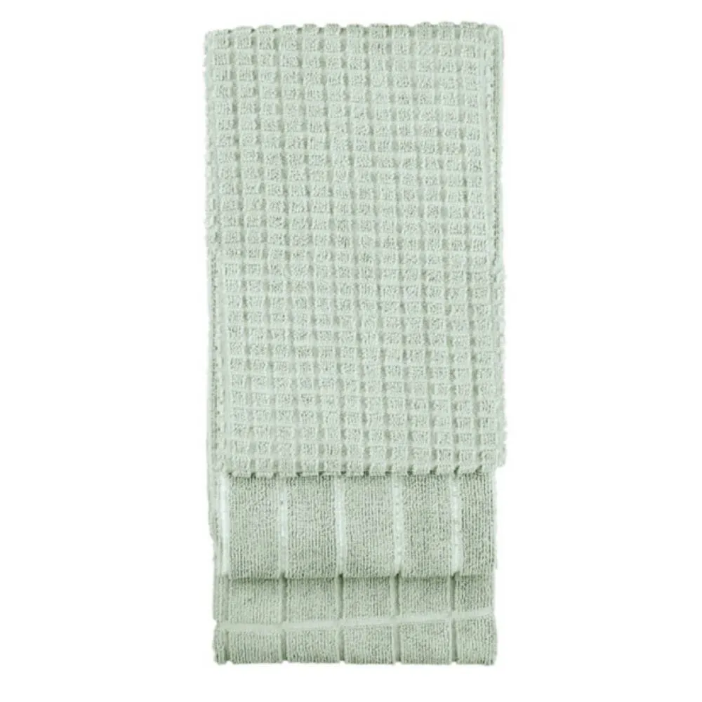 Bambury Microfibre 3 Piece Sage Kitchen Towel Set