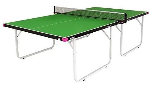 BUTTERFLY Compact Indoor 19 Table Tennis Table , Green