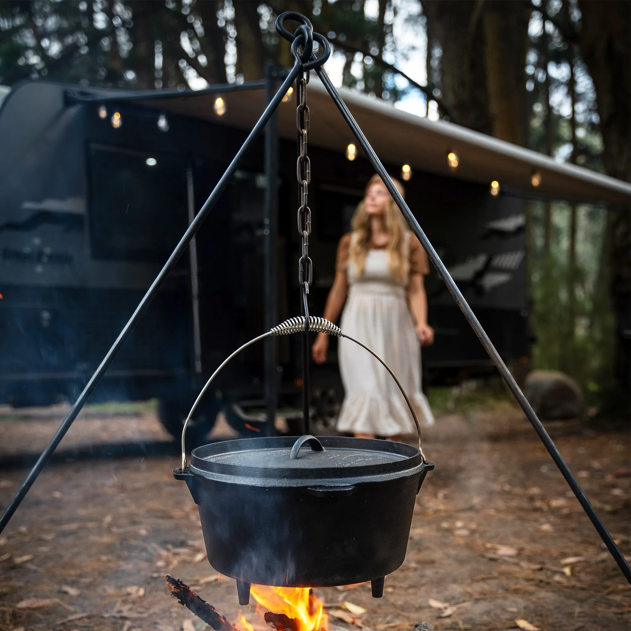 Cast Iron Cooking Tripod