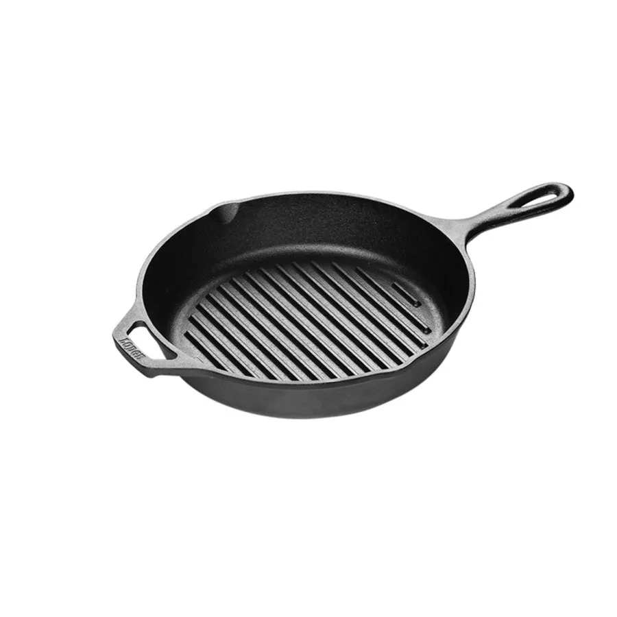 Cast Iron Grill Pan-(10.25 Inch)