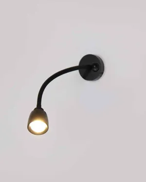 Classic Bedside Study Spotlight Metal Wall Light | 14 x 2 x 3 inches