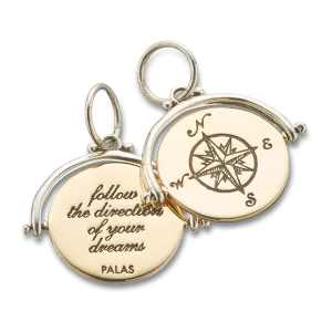 Compass Spinner Charm