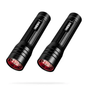 CSI LED Flashlight & Laser, 2-Pack