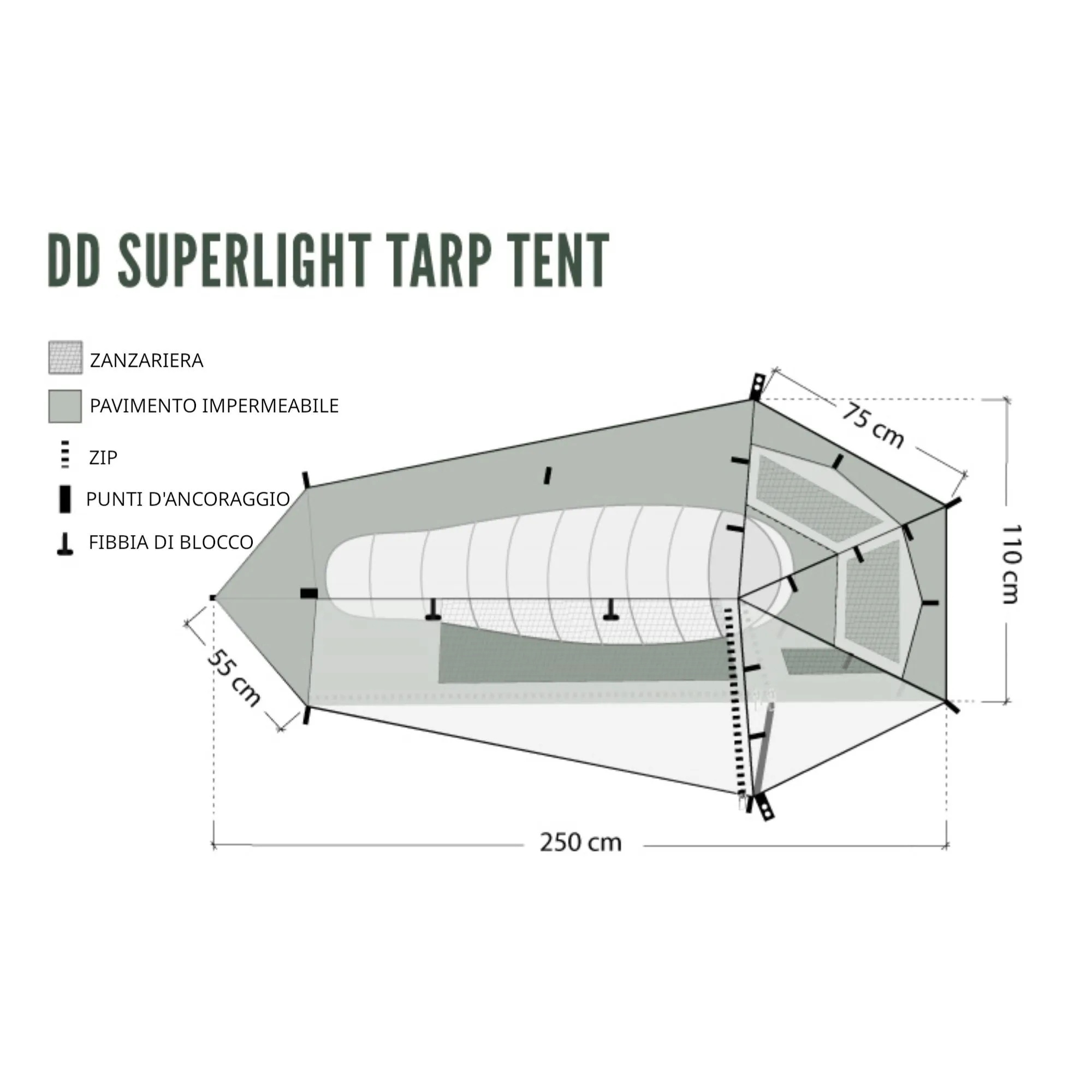 DD | SUPERLIGHT TARP TENT