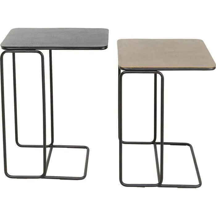 Diego Metal Side Table (2/Set)