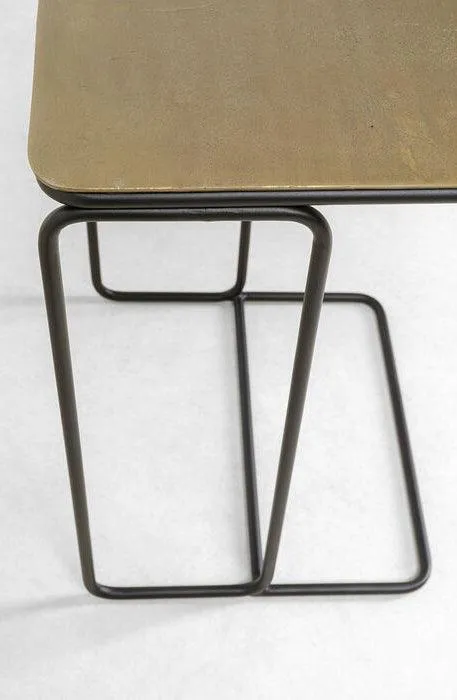 Diego Metal Side Table (2/Set)