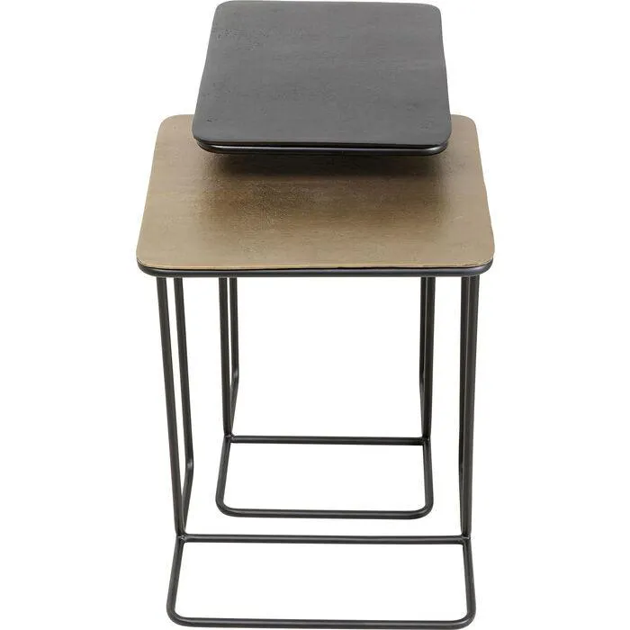 Diego Metal Side Table (2/Set)