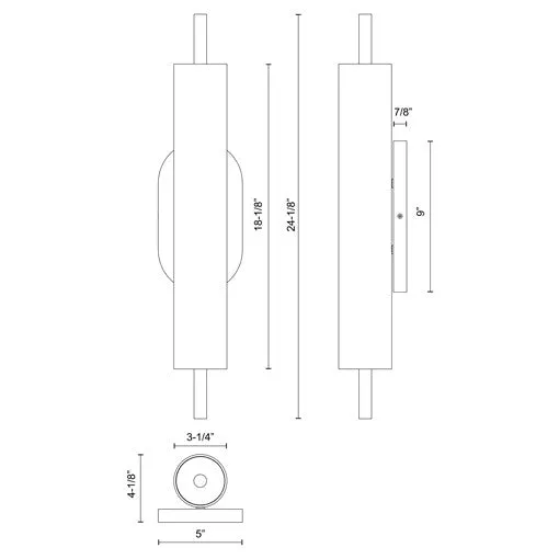 Estes 24" Exterior Wall