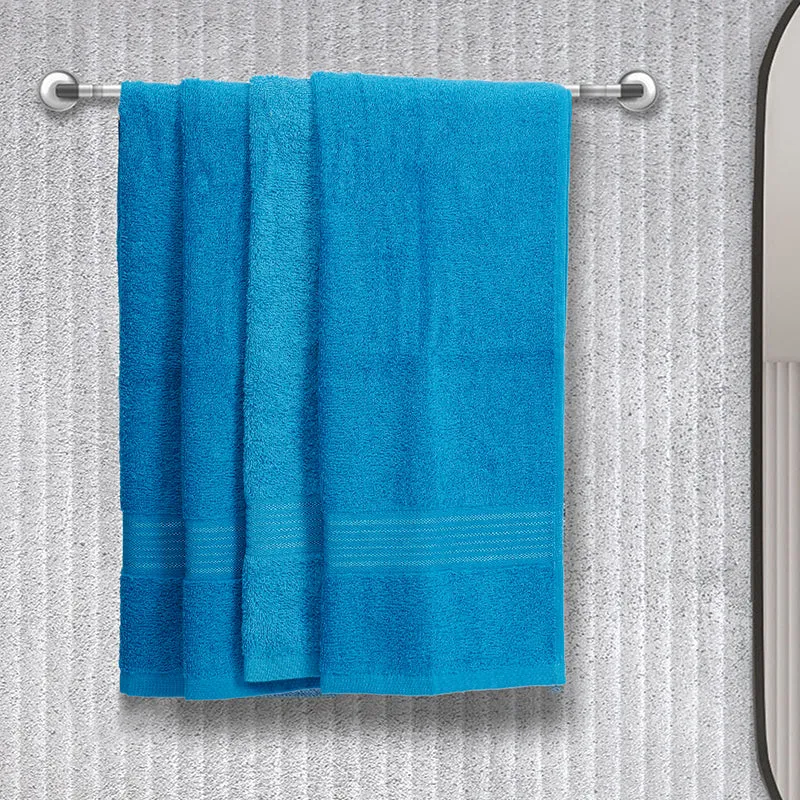 Eva Quick Dry Hand Towel (Blue) - Set Of Four