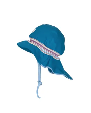 Firefighter Sun Hat UV80 Caribbean Sea