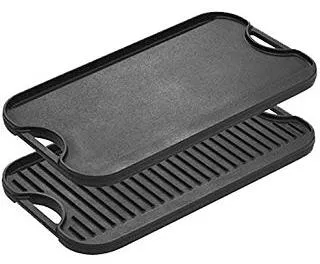 Henle Housewares- Cast Iron Grill & Griddle