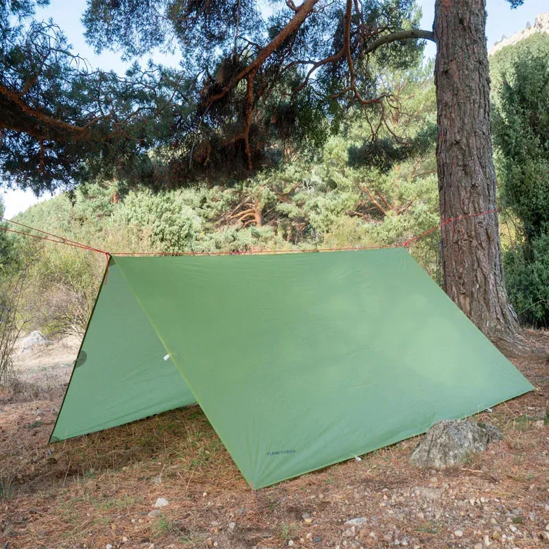 High-Quality Outdoor Camping Tent Tarp - 3x3M, 4x3M, 5x3M, 15D Nylon Silicone Coating