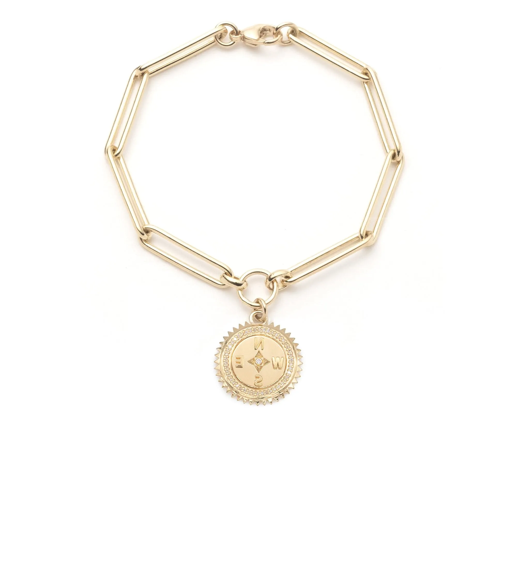 Internal Compass : Extended Clip Chain Bracelet