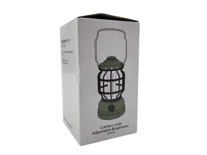 Lantern with Adjustable Brightness Green