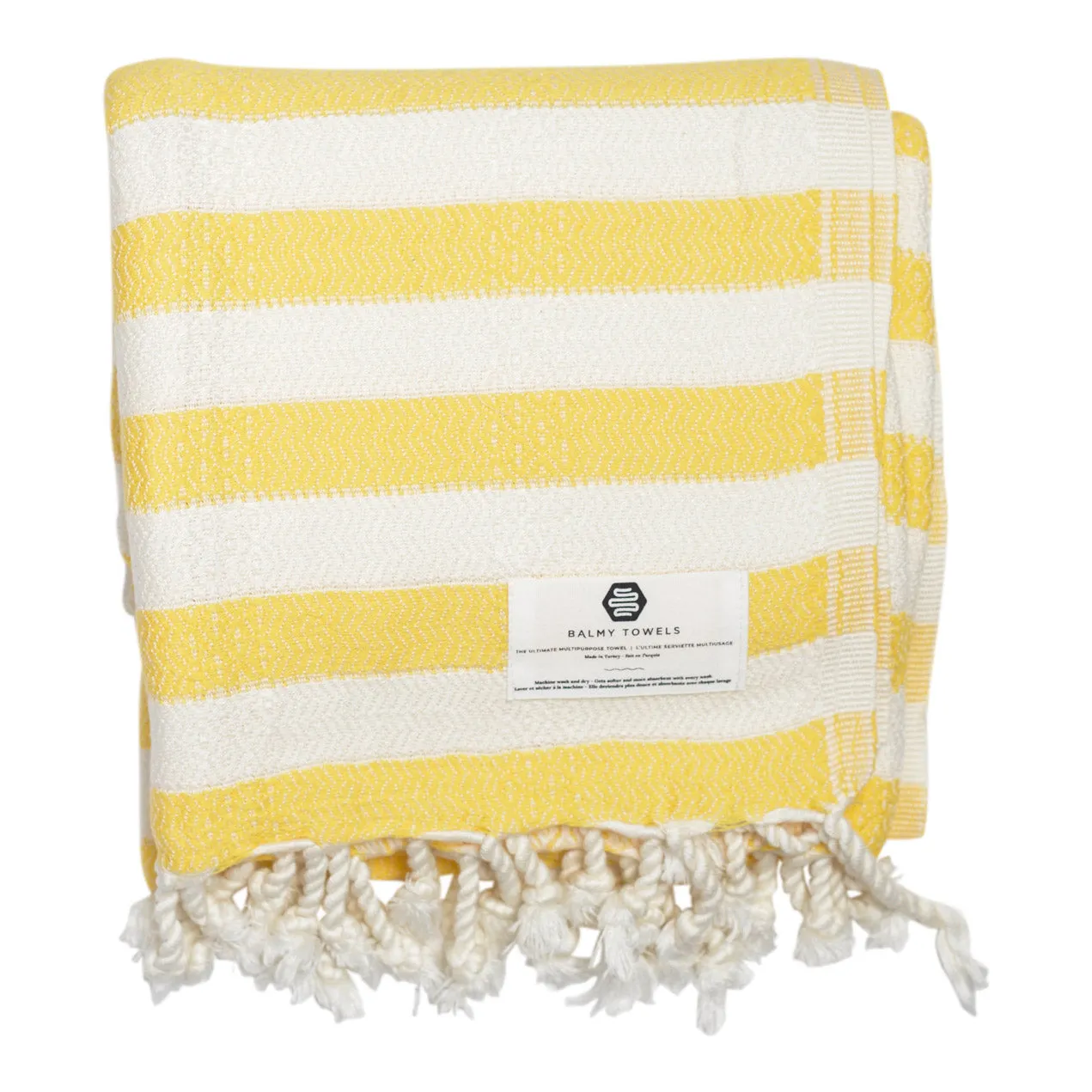 Lilo Bamboo Towel Red & Yellow