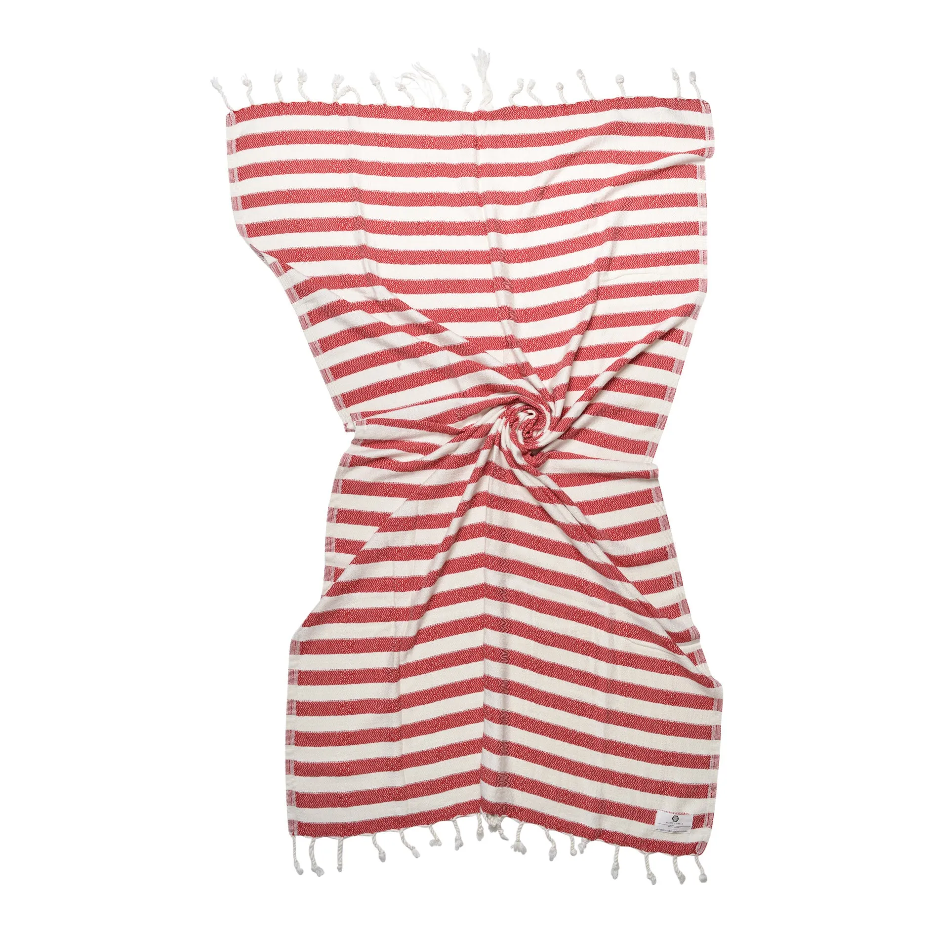 Lilo Bamboo Towel Red & Yellow