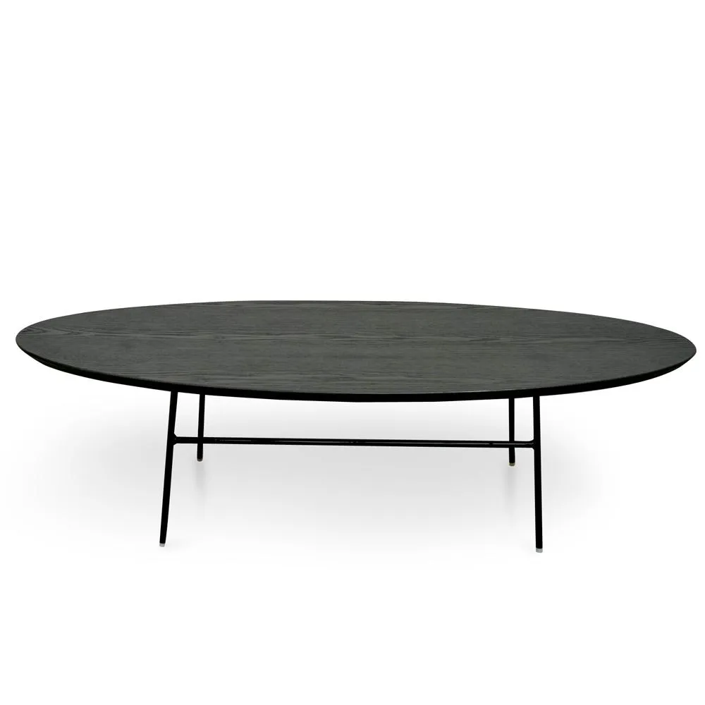 Linda 117.5cm Ash Coffee Table - Black