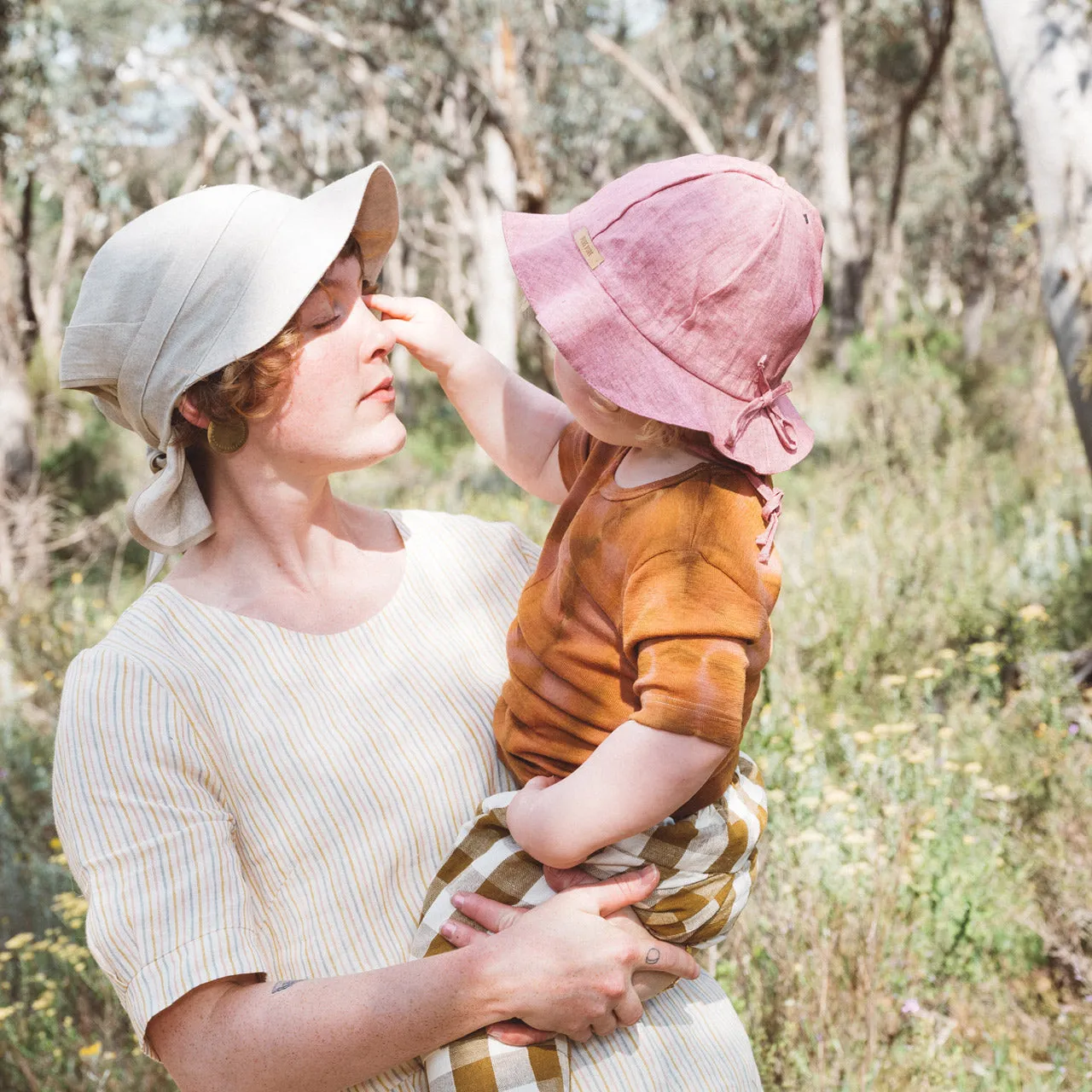 Linen Sun Hat (1-7y)