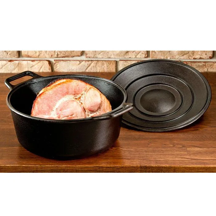 Lodge P12D3 7 Qt. Pro-Logic Cast Iron Dutch Oven