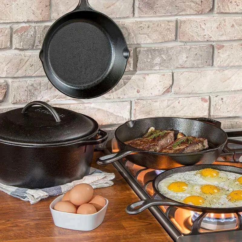 Lodge Pro-Logic Cookware Set 5 Piece