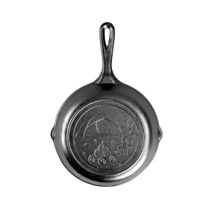 Lodge Wanderlust 8 Inch Cast Iron Tent Skillet