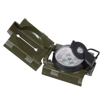 Military Marching Compass with LED Light