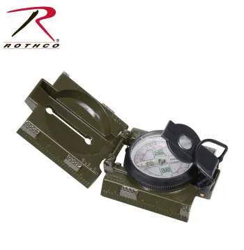 Military Marching Compass with LED Light