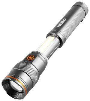 Nebo FRANKLIN SLIDE NEB-WLT-0025 Dual Flashlight and Work Light, 2200 mAh, Lithium-Ion Battery, LED Lamp, 500 Lumens :CD: QUANTITY: 1