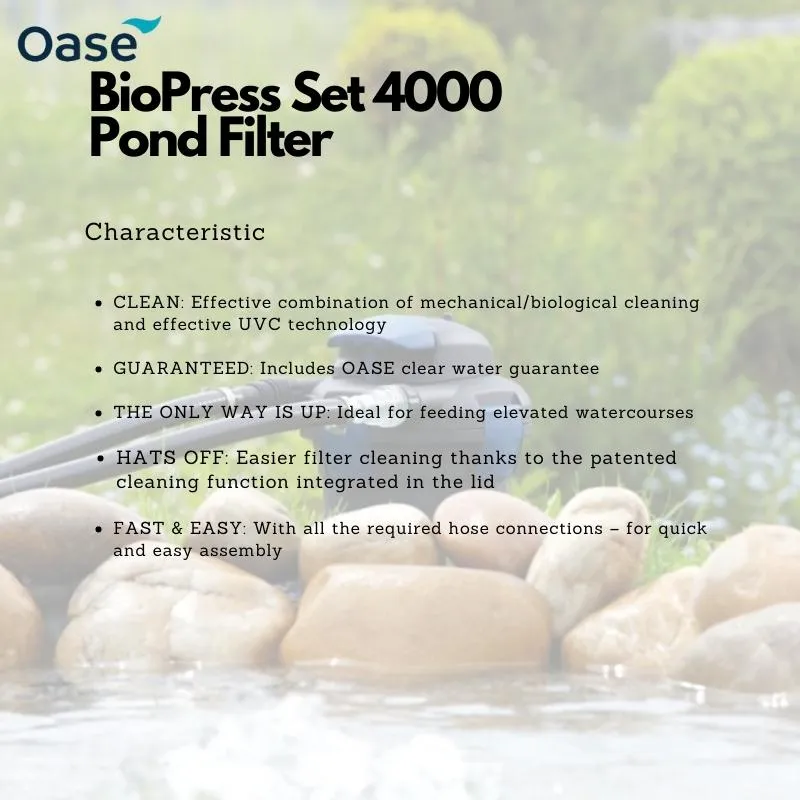 OASE BioPress Set 4000 (Pond Filter)