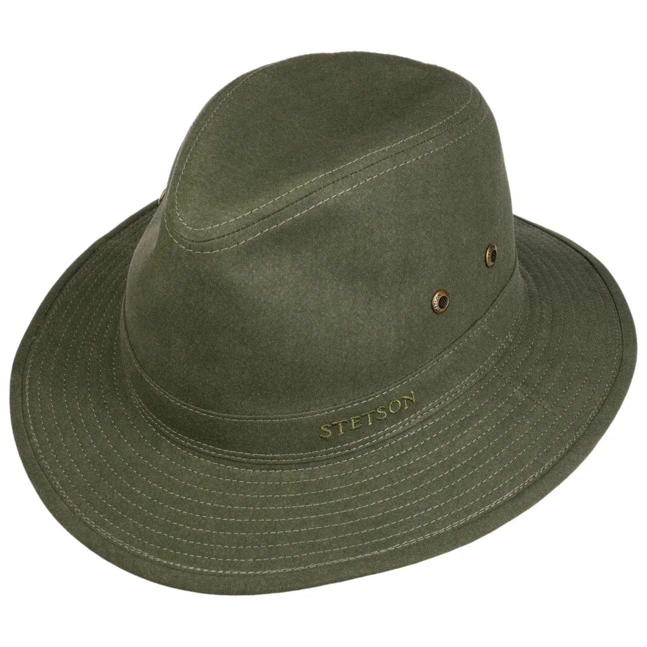 Organic Cotton Traveller Hat by Stetson