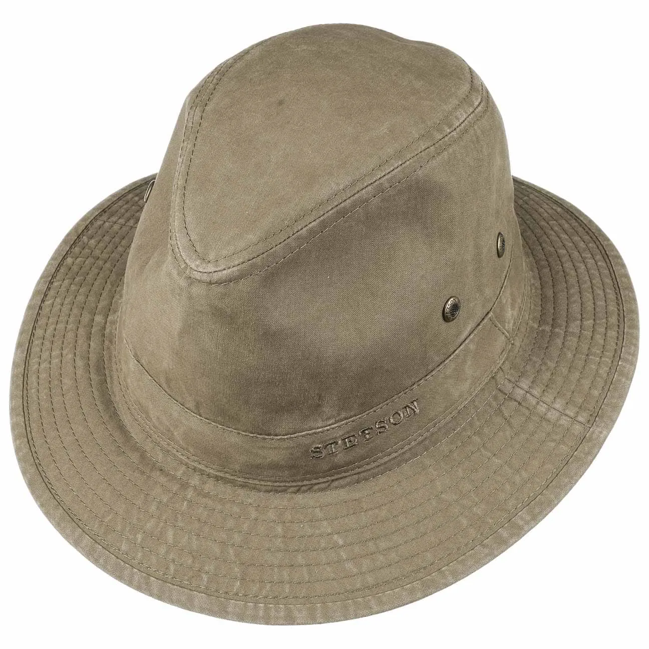 Organic Cotton Traveller Hat by Stetson