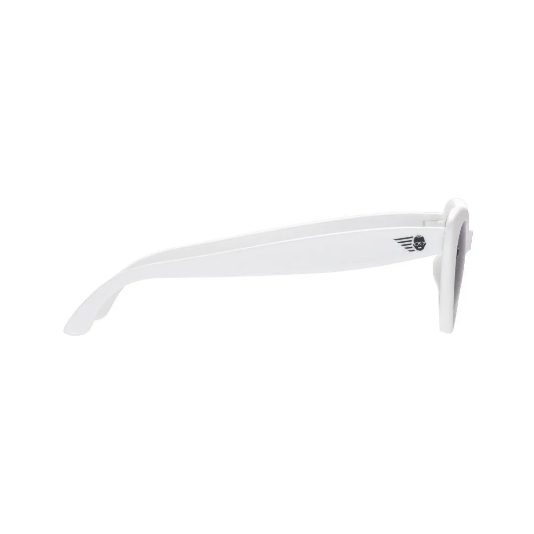 Outlet - Babiators Original Cat-Eye Sunglasses - Wicked White