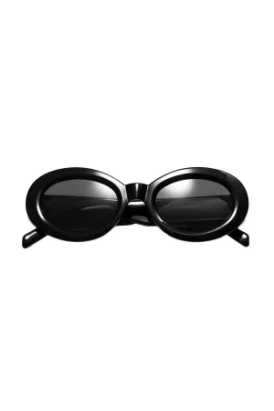 Oval Frame Sunglasses