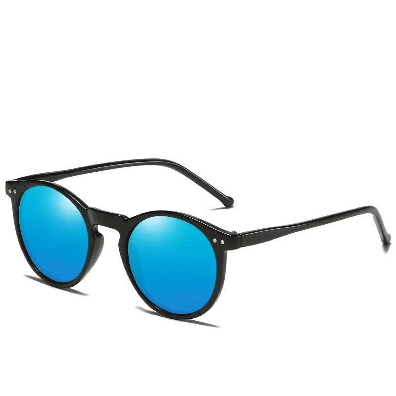 Polarized Sunglasses Men Women Retro Round Vintage Sunglasses