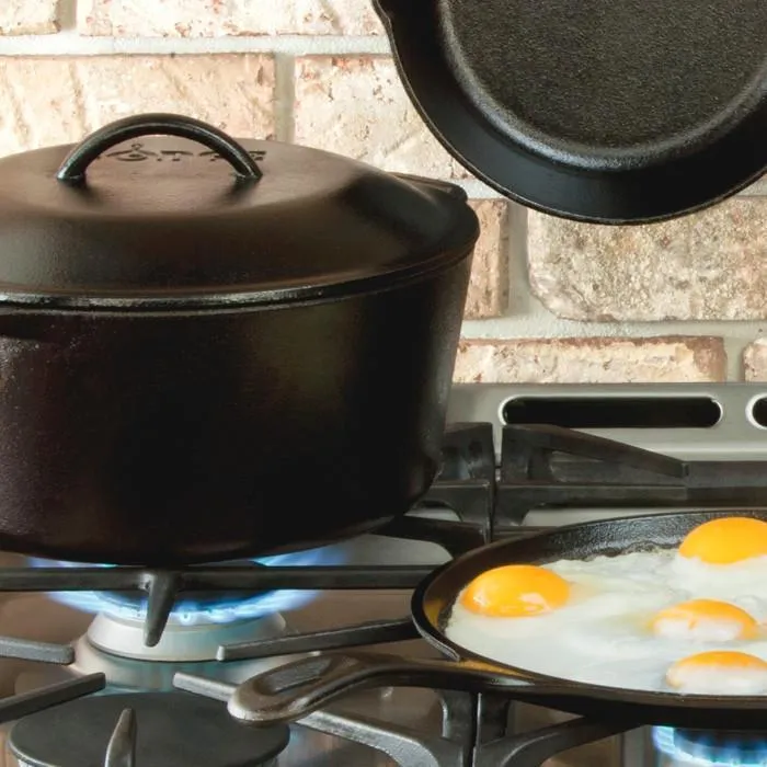 Pro-Logic Cast Iron Cookware Set, 5-Piece by Lodge