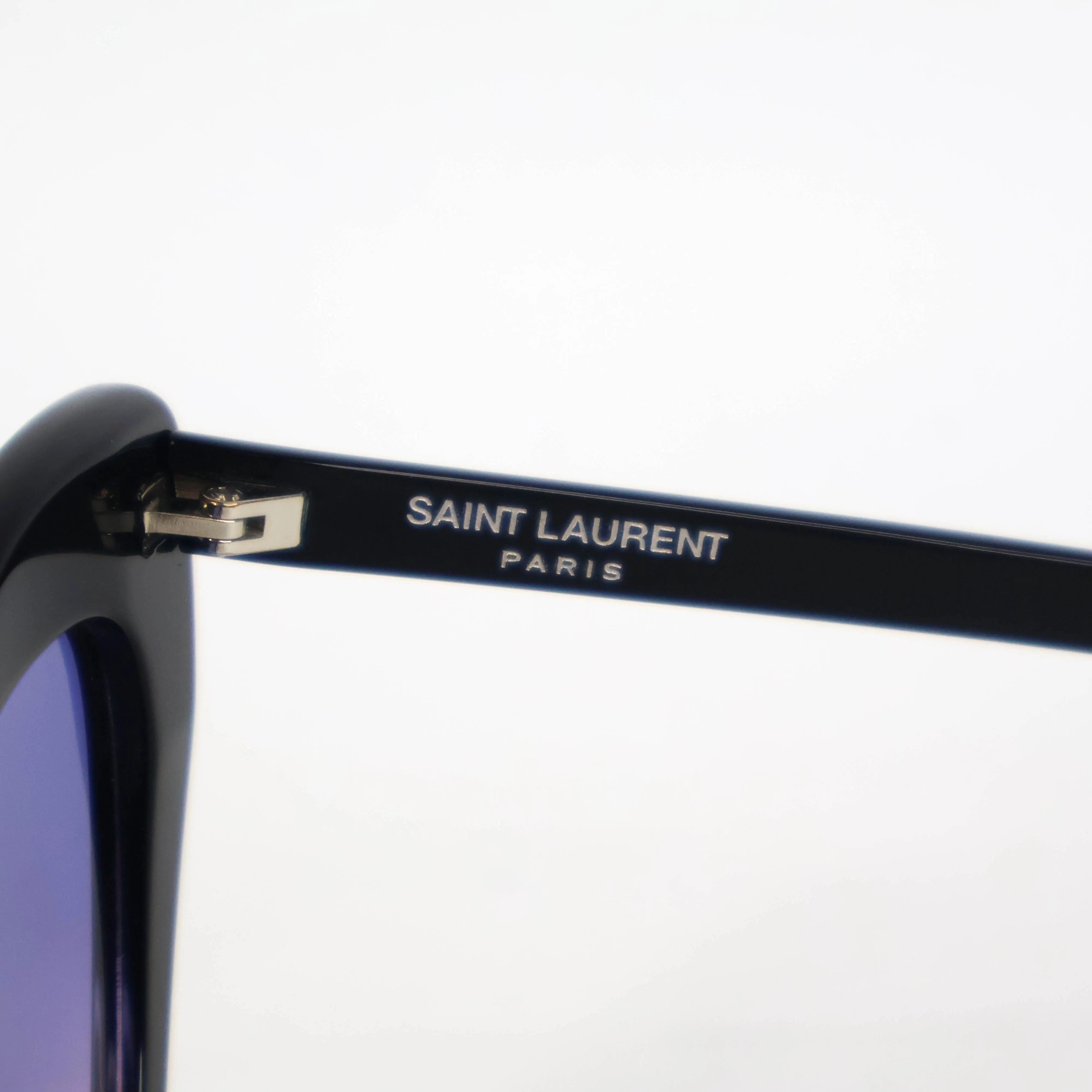 Saint Laurent Loulou Sunglasses Heart Black