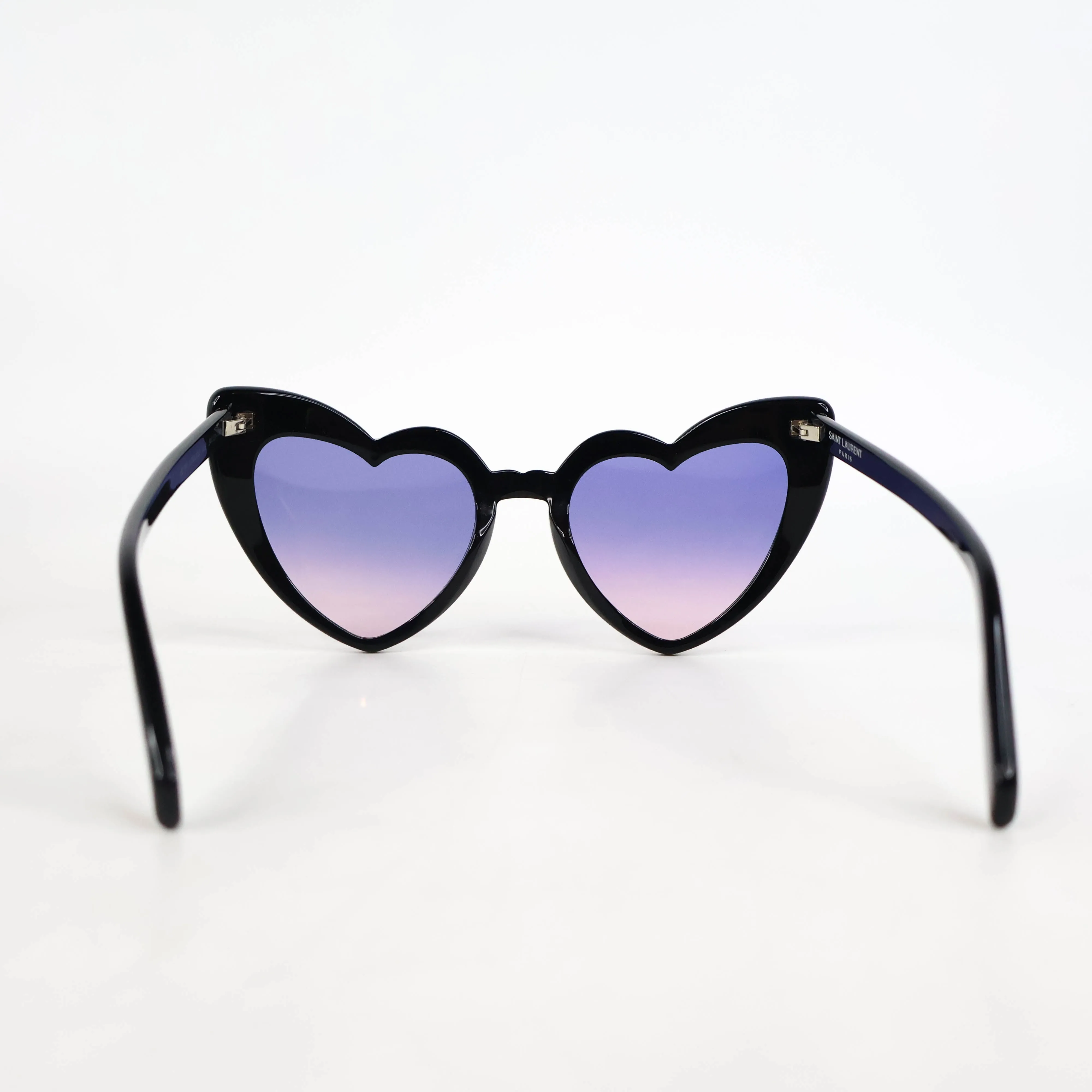 Saint Laurent Loulou Sunglasses Heart Black