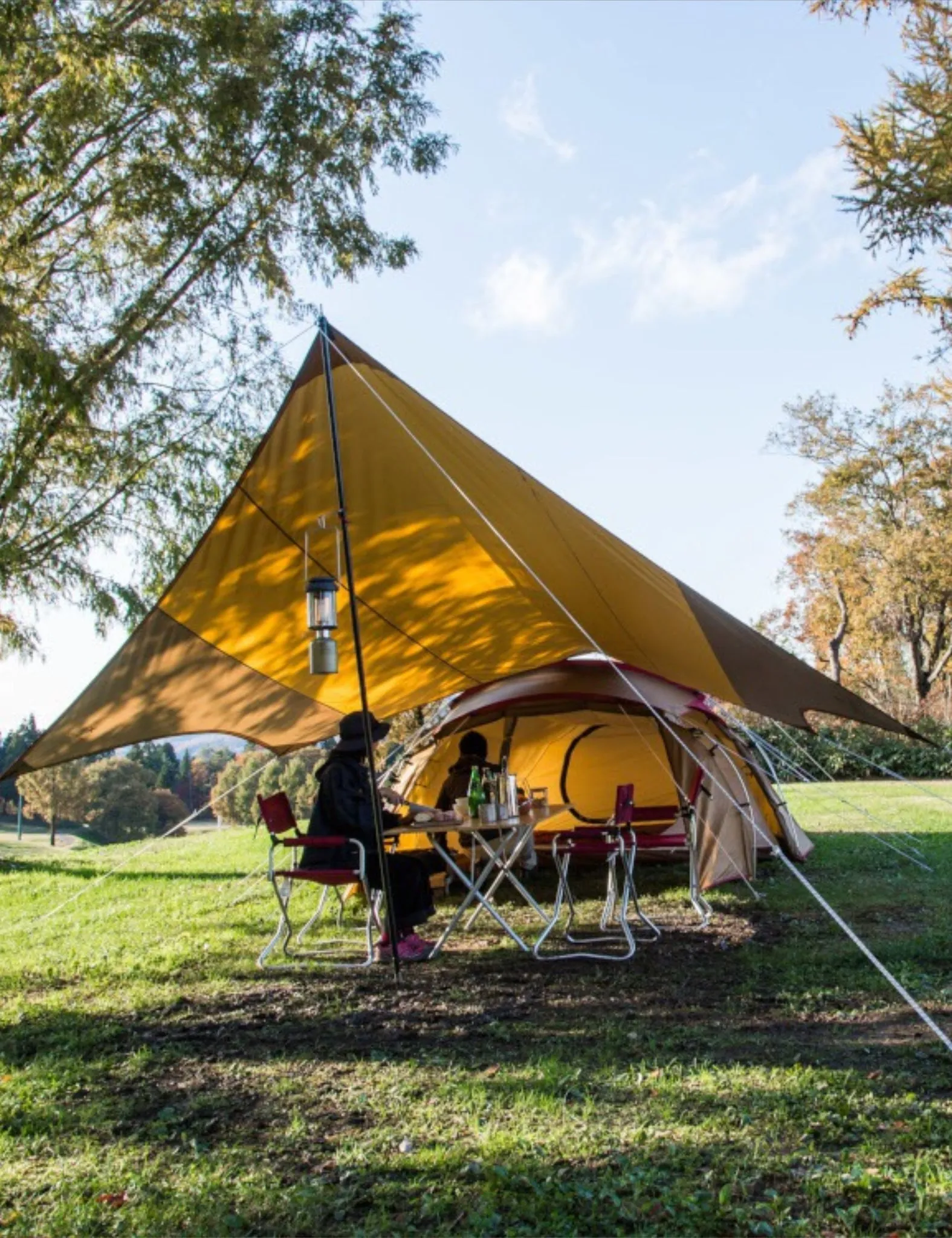 Snow Peak Entry Pack Tent - Brown