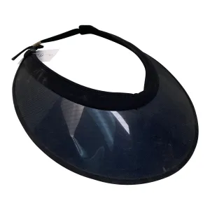 Soless UV-Blocking Clip-Closure Visor in Black - One Size