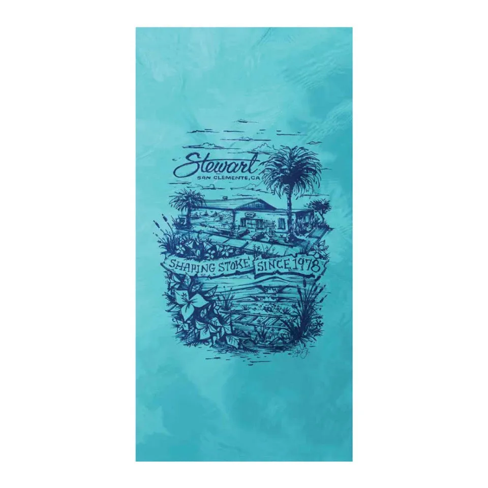 STEWART SHOP COLLAGE LARGE BEACH TOWEL