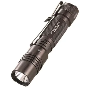 Streamlight ProTac 2L-X 88062 Flashlight with Two CR123A Lithium Batteries and Nylon Holster, Black, 1 Each